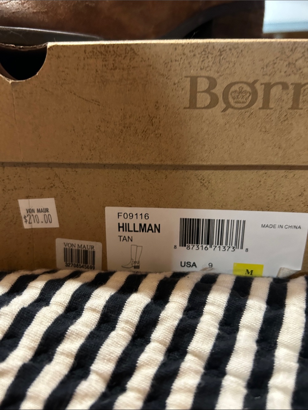 Born Tan Suede Mid-Calf Slouch Boots - Picture 2 of 8